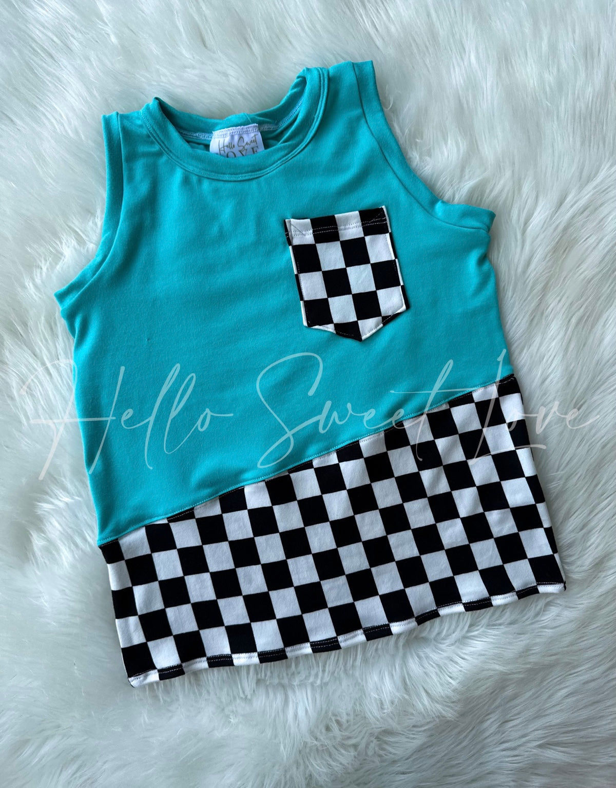 Diagonal Checkered Tank