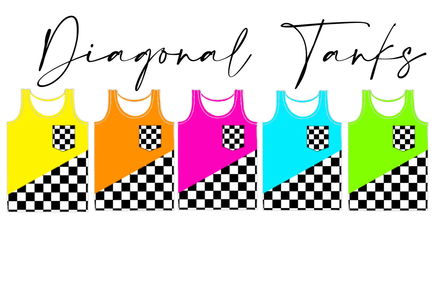 Diagonal Checkered Tank