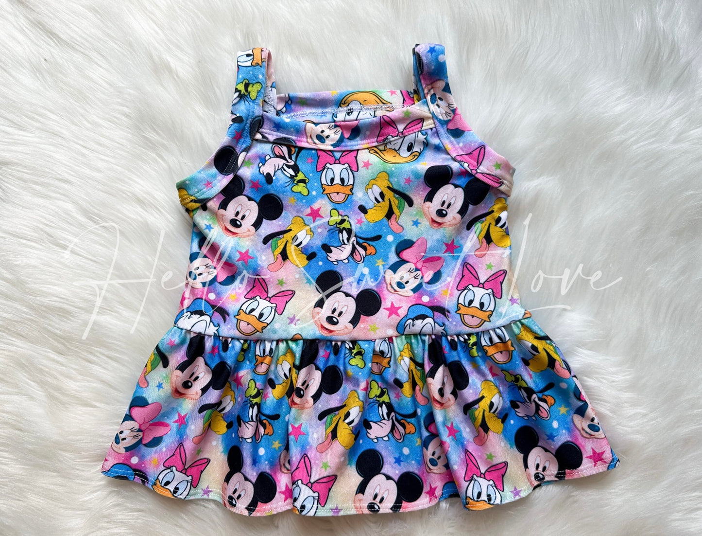 Mouse friends peplum