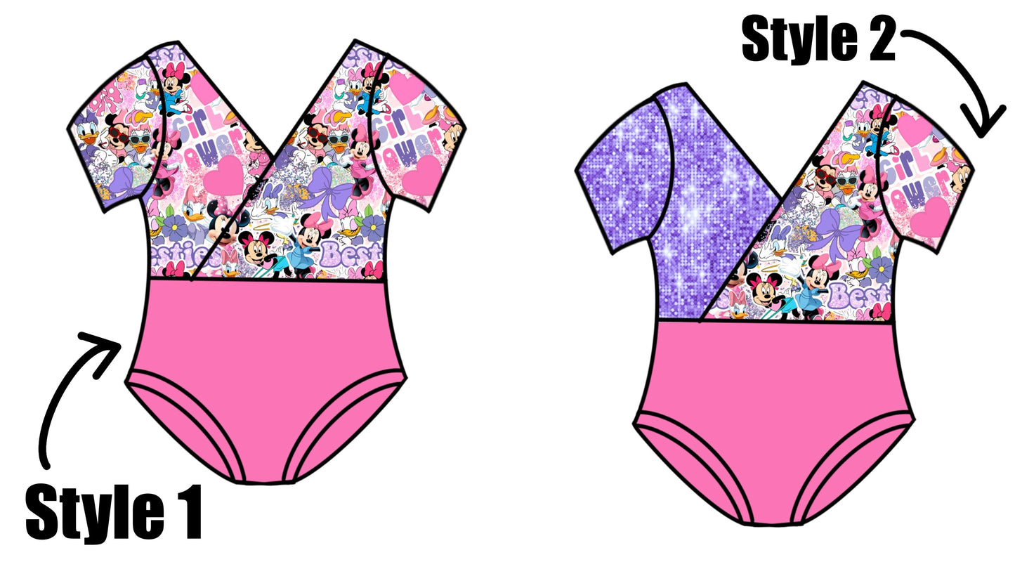 PREORDER- 1 piece swimsuit- bestfriends