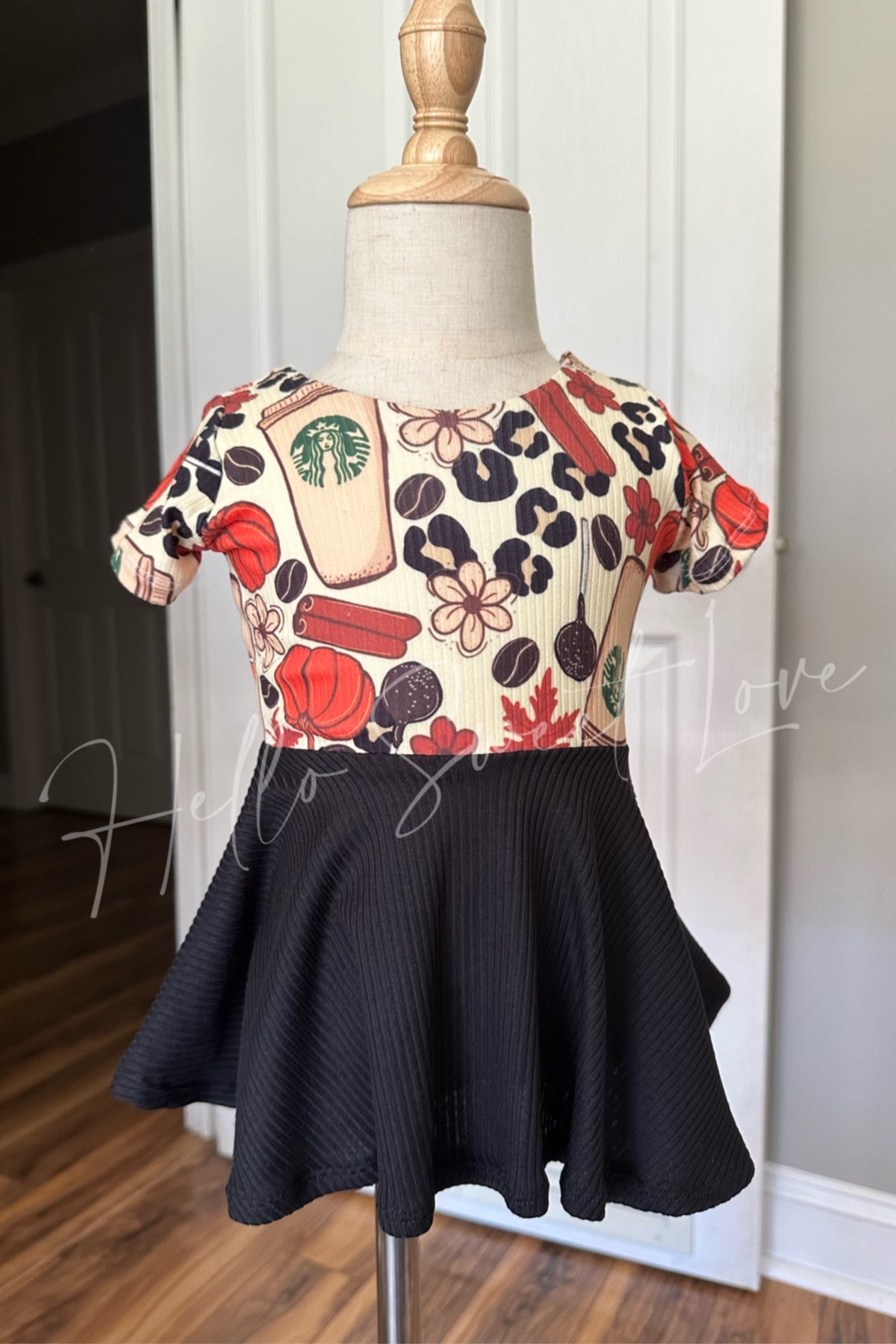 SALE RTS- starbucks peplum