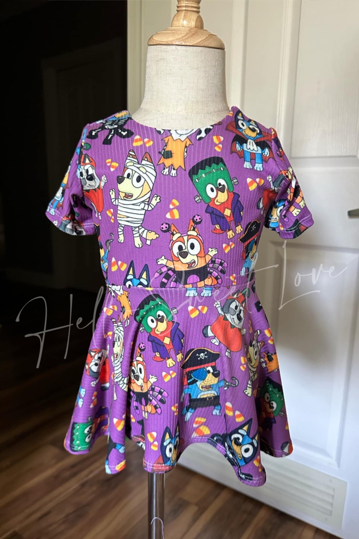 SALE RTS- bluey peplum