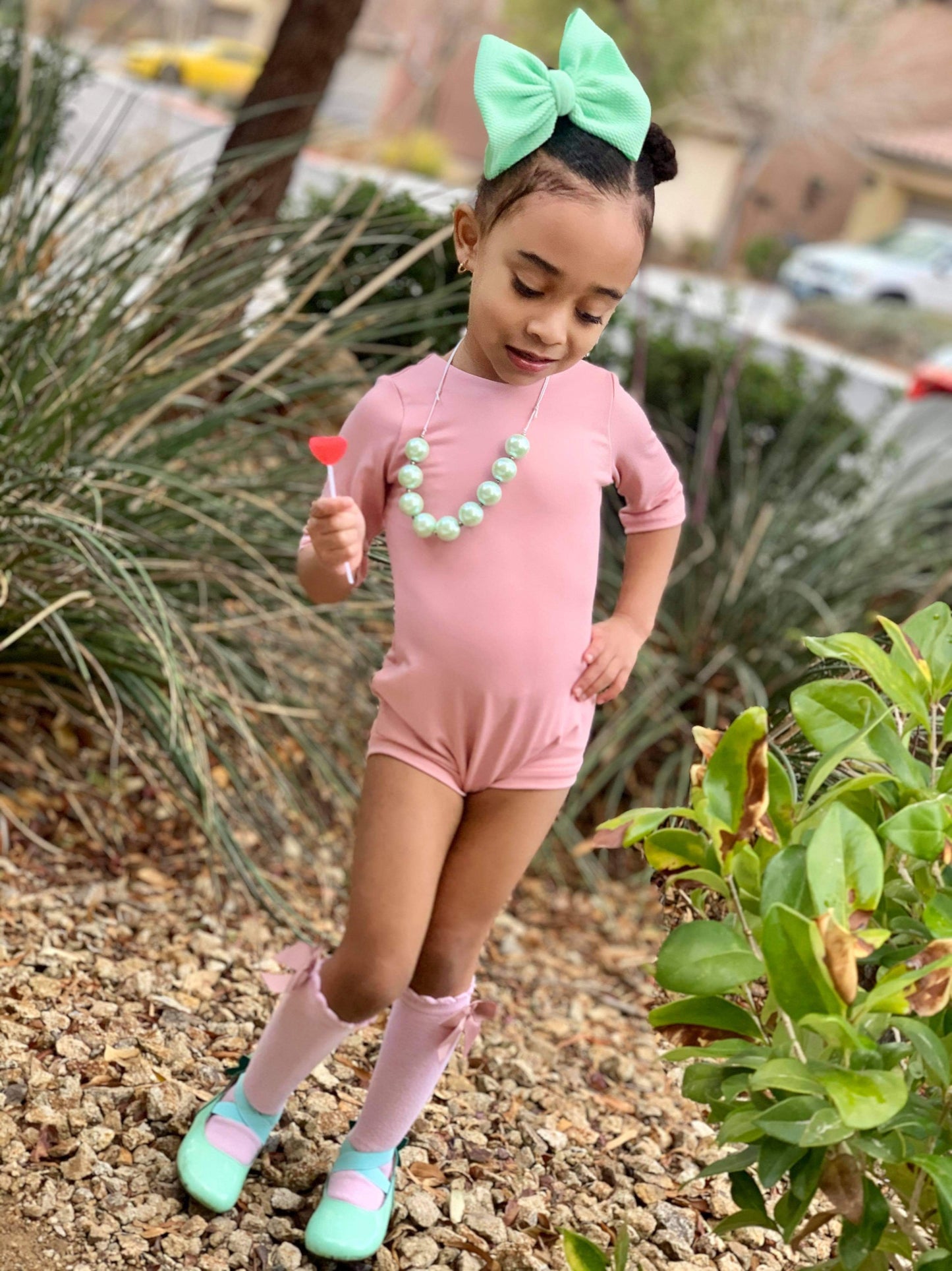 Powder Pink Leotard