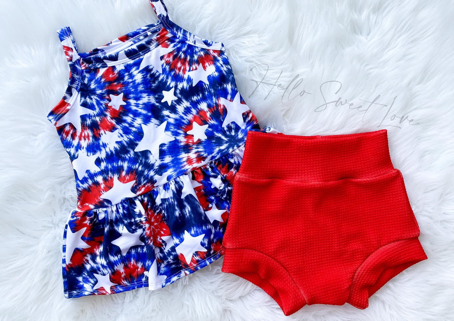 RTS- tie dye cami- SET