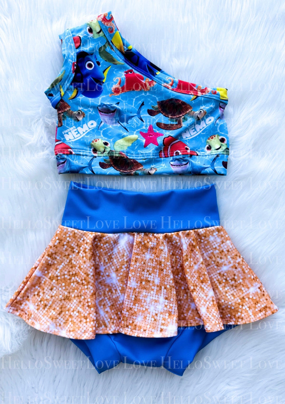 Sea Friends- Off Shoulder Set