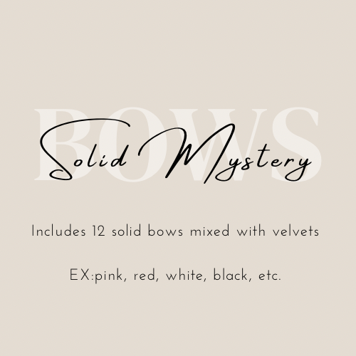 Solid- 12 Bows Mystery Box