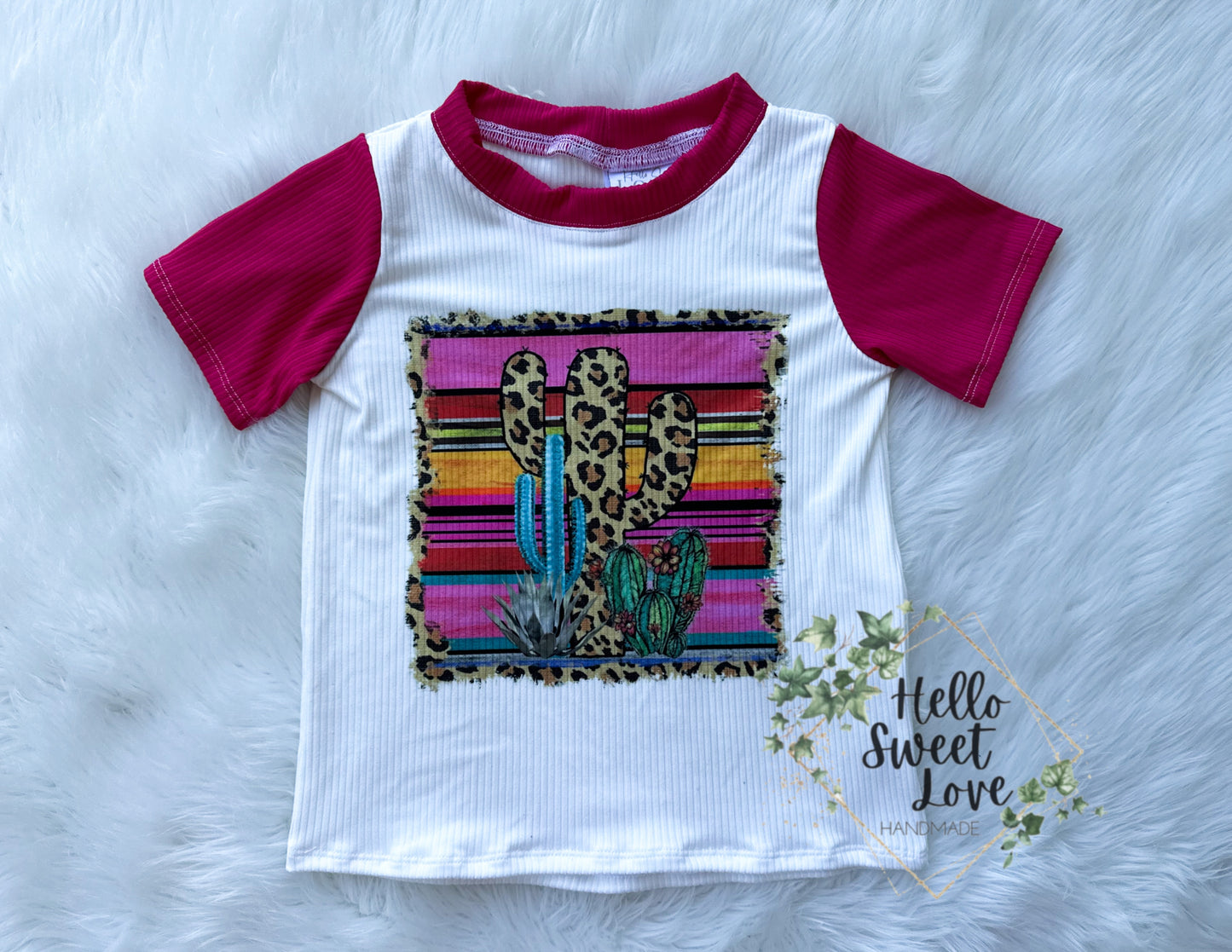 Leopard Cactus tshirt
