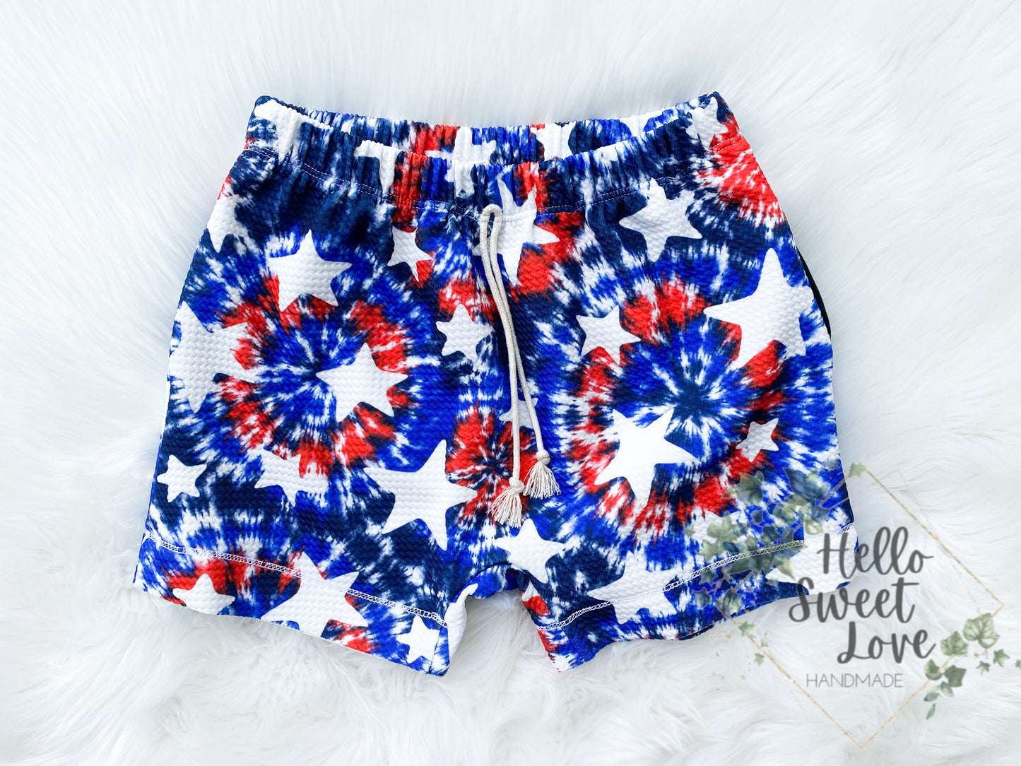 RTS- tie dye boy short