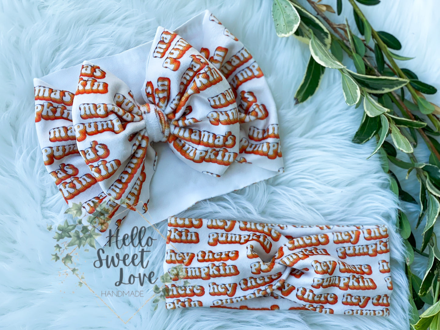mama’s pumpkin headwrap