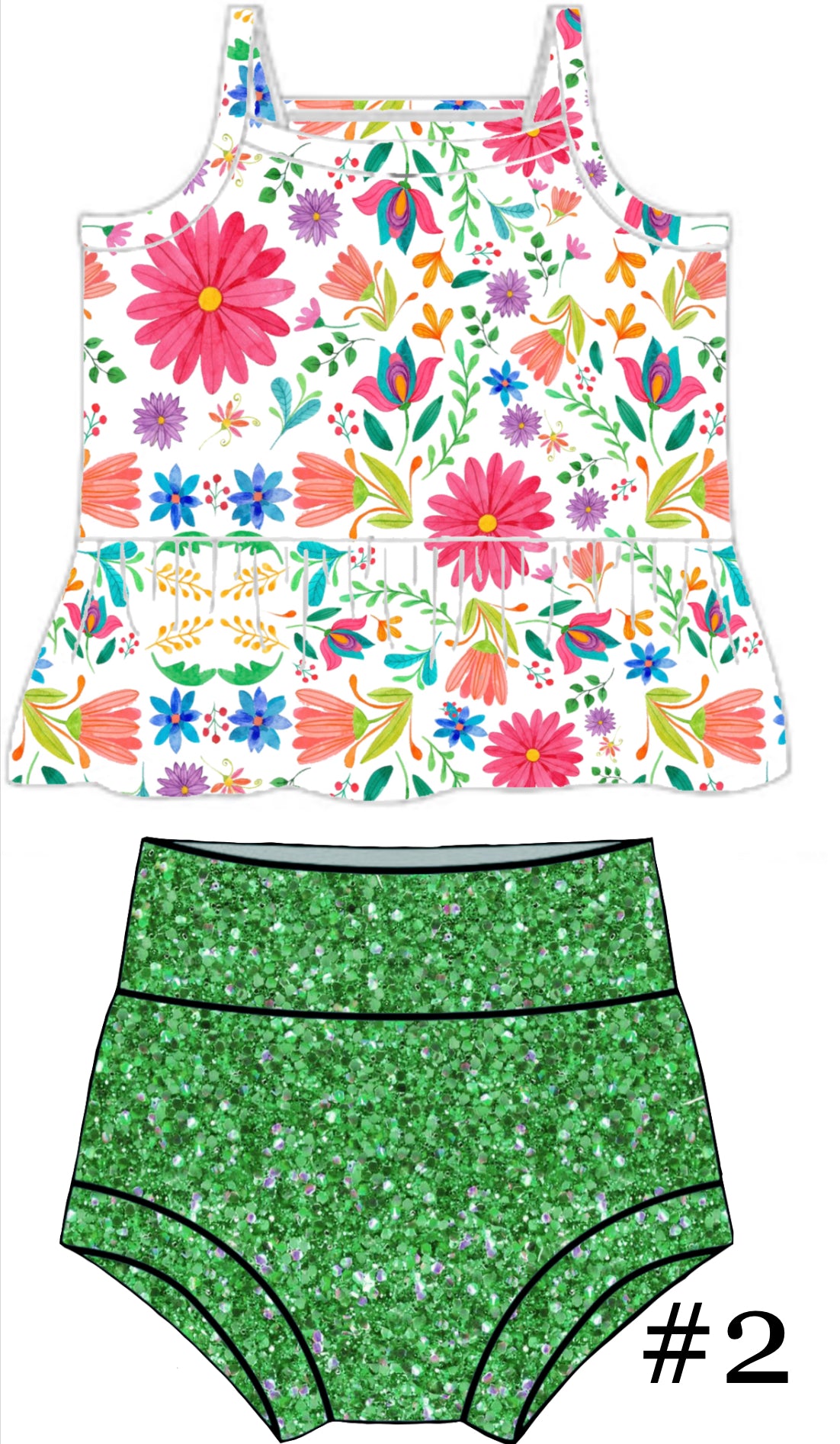 Embordado Blanco- cami peplum
