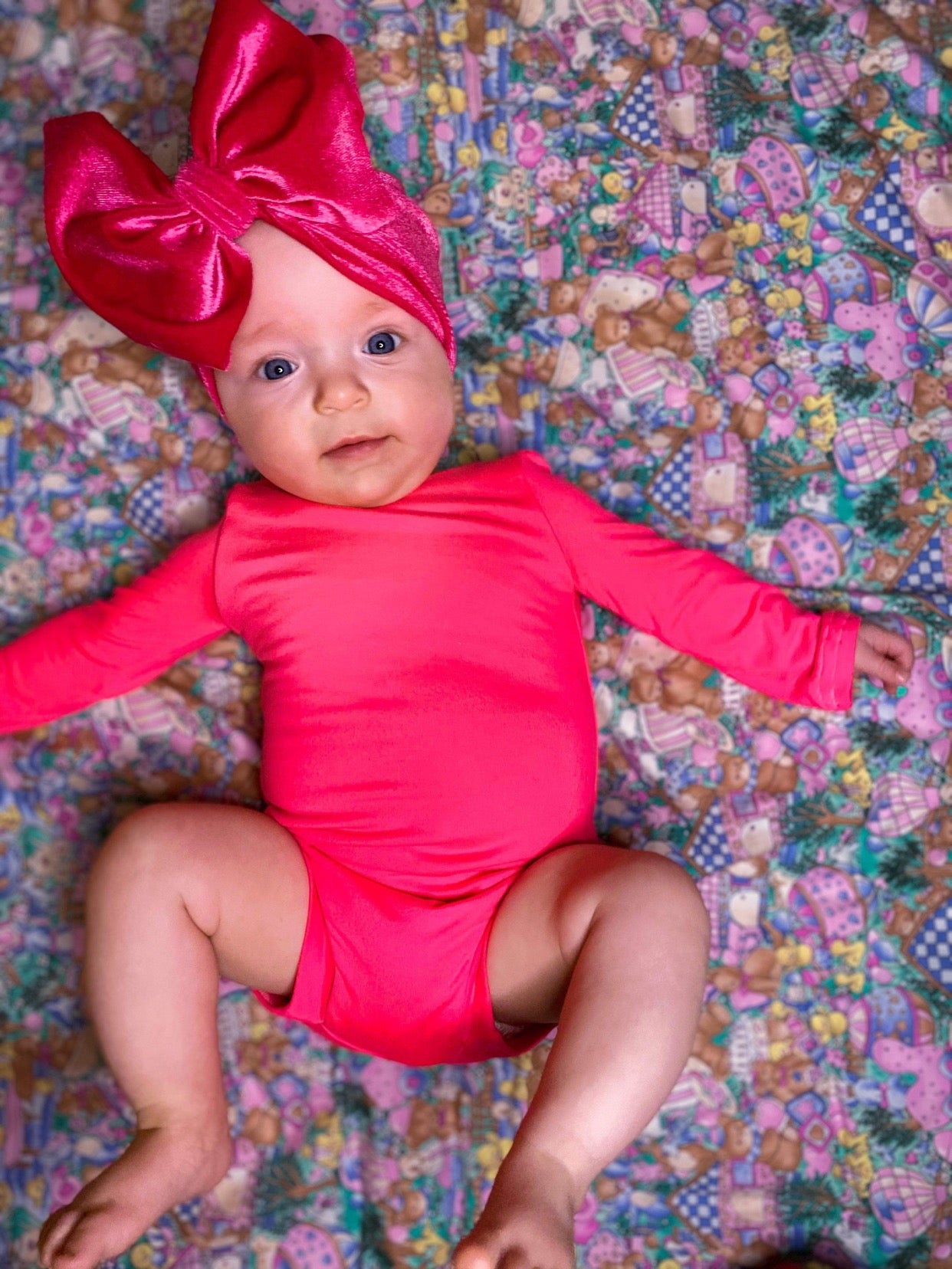 Neon Pink Leotard