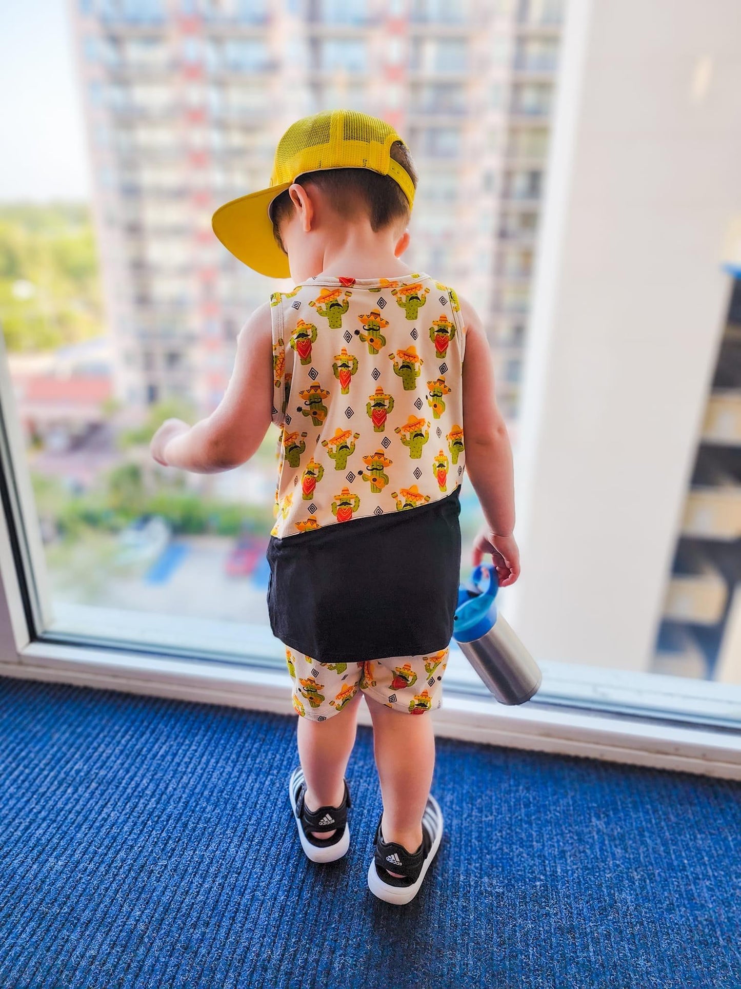 Mariachi Loco- boy tank & shorts