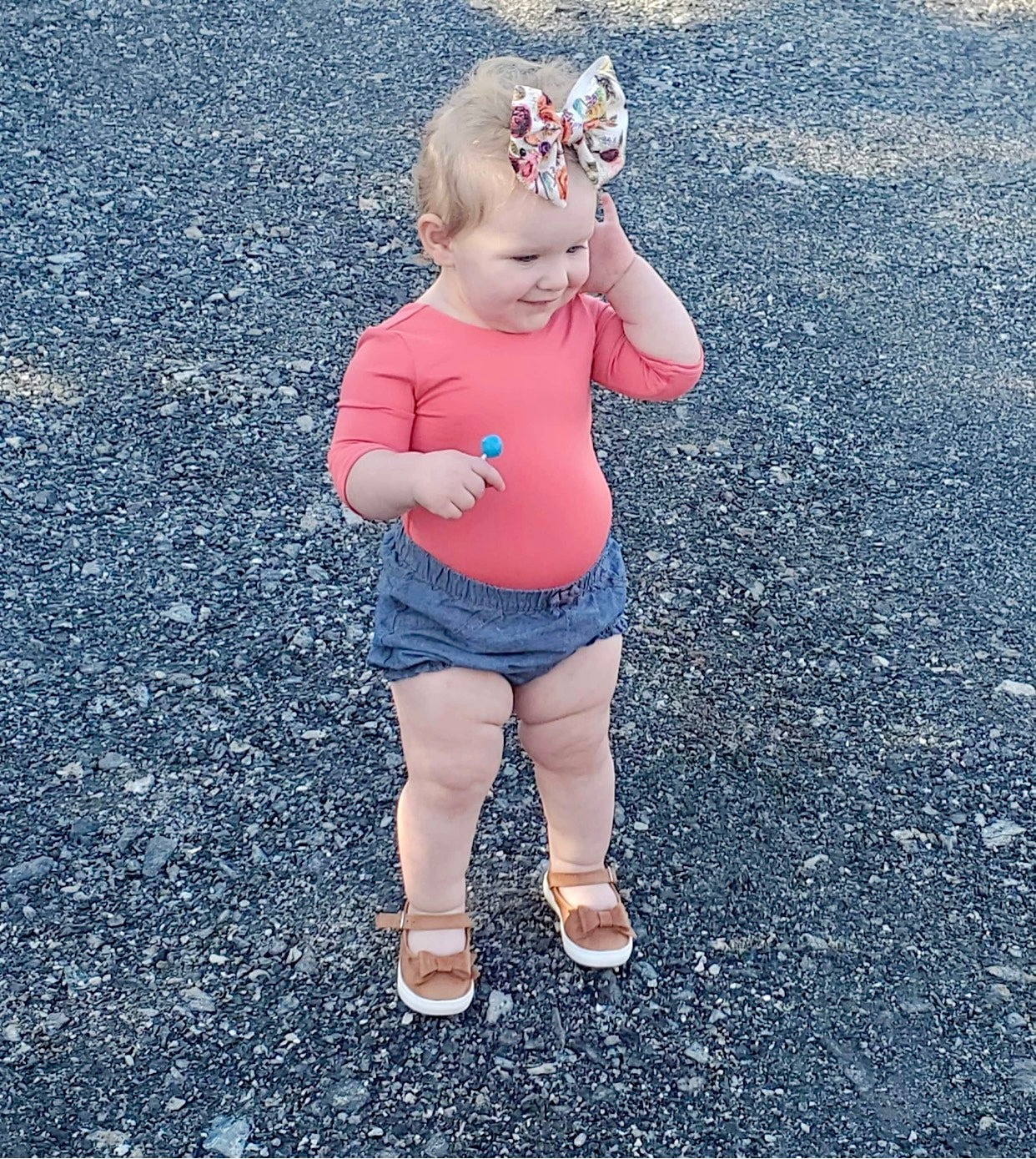 Coral Leotard