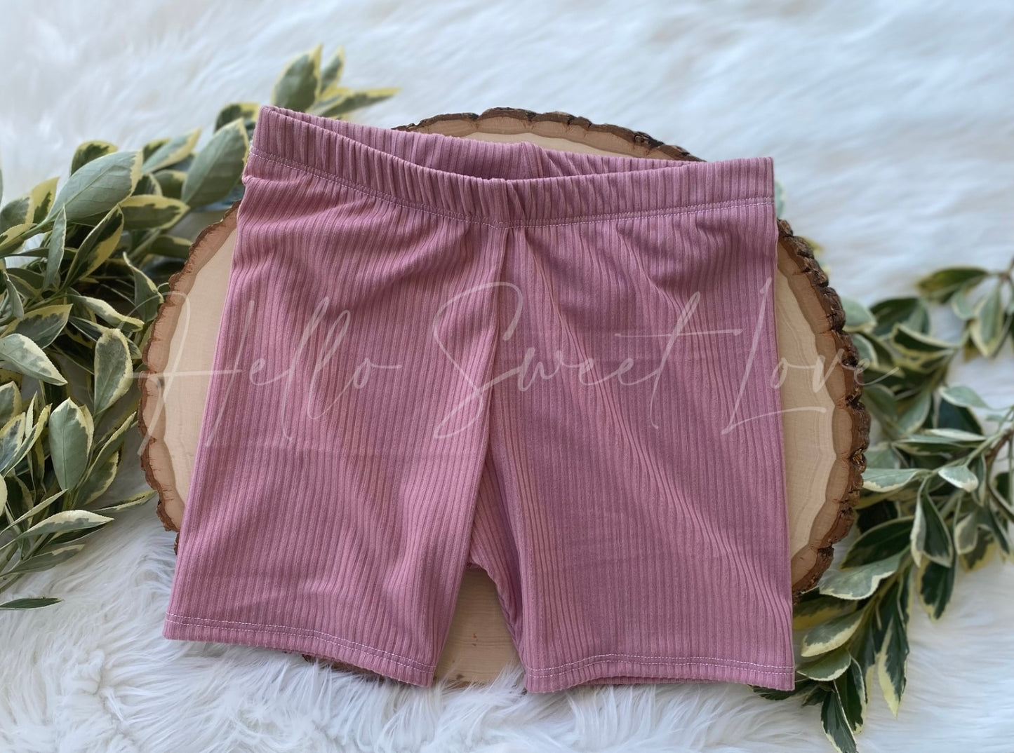 Pink Mauve Rib