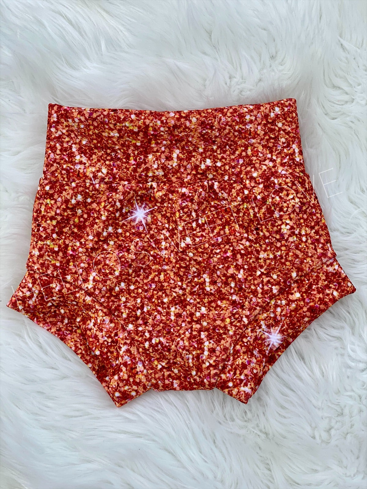 RTS- Orange Rust Glitter Bum
