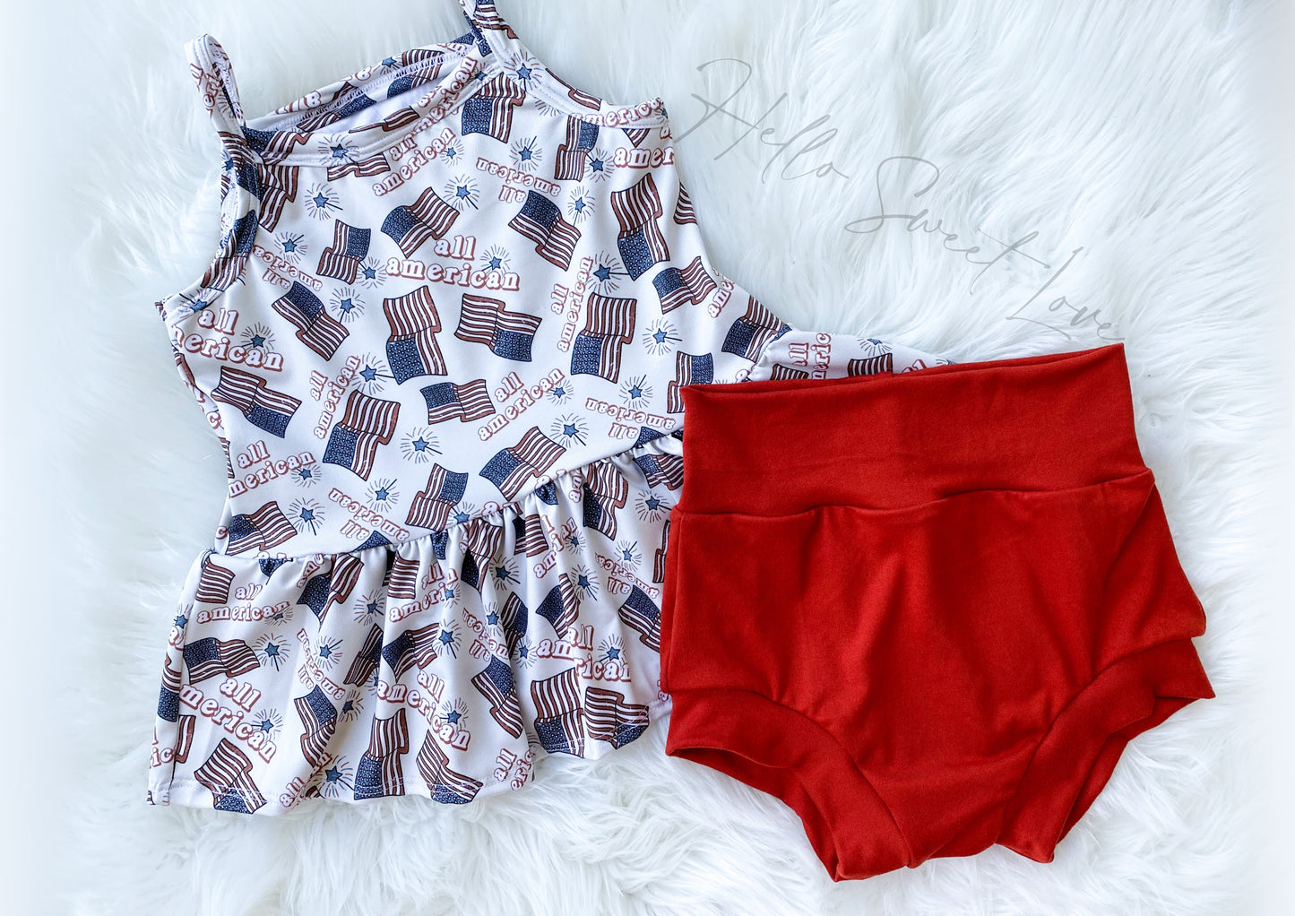 RTS- All American cami- SET