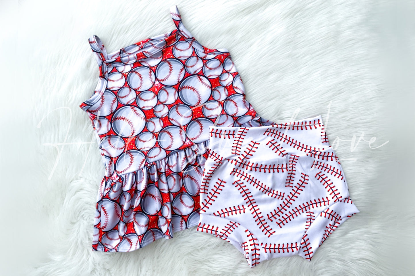 Baseball Cami Set