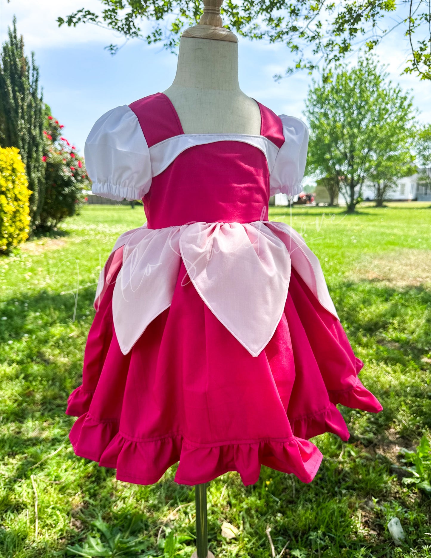 Aurora Princess Inspired Dress