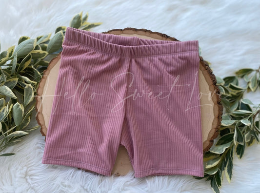 Mauve Pink Bummie/biker short