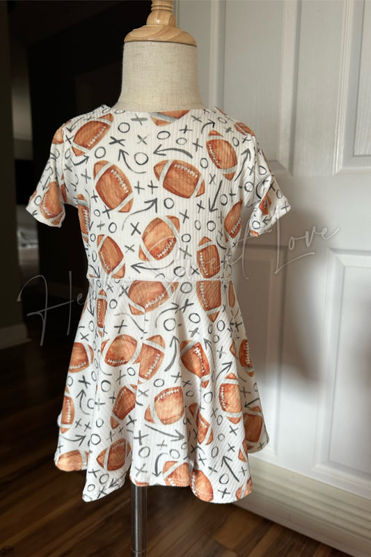 SALE RTS- football peplum