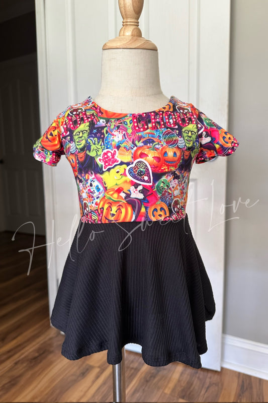 SALE RTS- lisa frank peplum