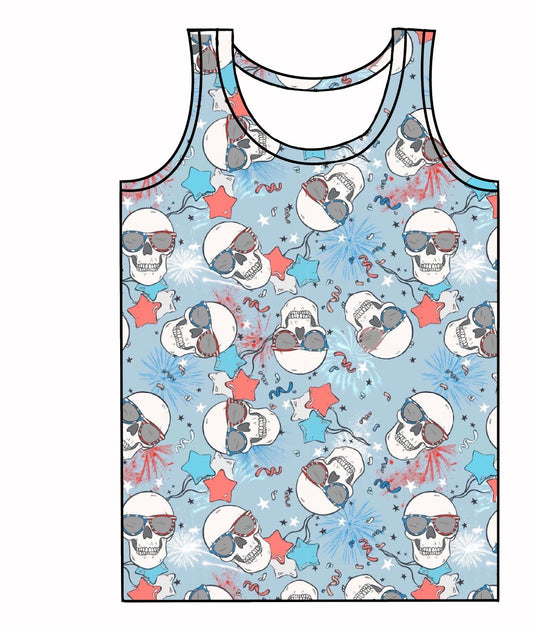 Patriotic Skulls  -  5/23 drop